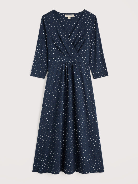 Seasalt Women's 3/4 Chapelle Dress In Rustic Spot Maritime