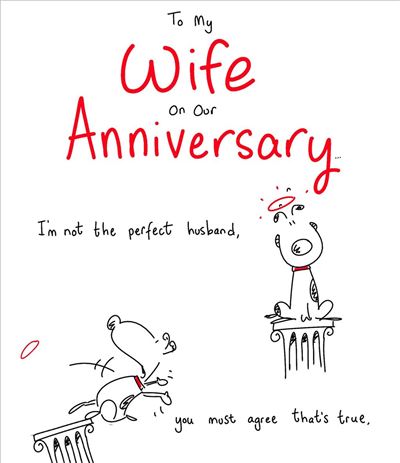 UKG 'For My Wife On Our Anniversary' Card
