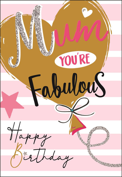 Jonny Javelin 'Mum You're Fabulous' Birthday Card