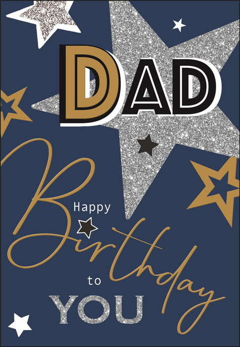 Jonny Javelin 'Dad Happy Birthday To You' Birthday Card