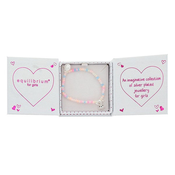 Equilibrium Girls Silver Plated Bunny Bracelet
