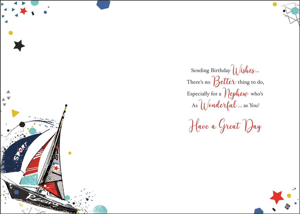Jonny Javelin 'To A Special Nephew On Your Birthday' Birthday Card