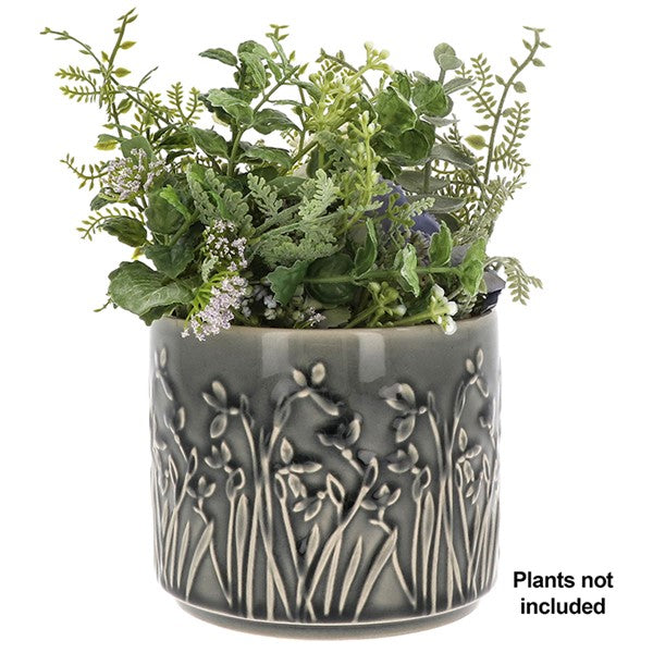 Deco Glaze Planter Meadow Small