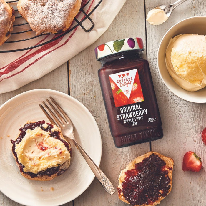Cottage Delight Original Strawberry Whole Fruit Jam