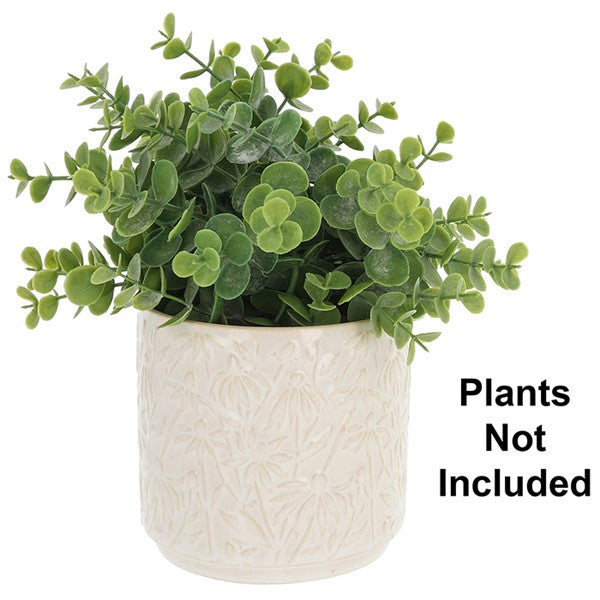 Deco Glaze Planter Daisy Small