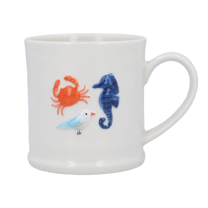 Gisela Graham Crab Mix Stoneware Mini Mug