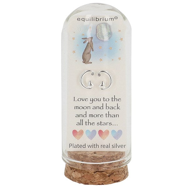 Equilibrium With Love Love Moon Earrings