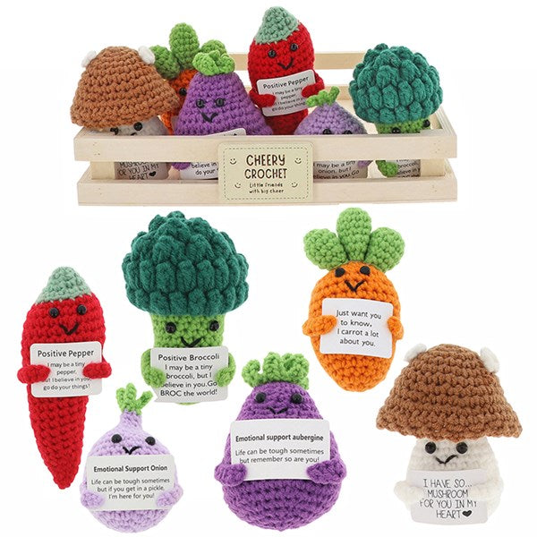 Cheery Crochet Veg Collection