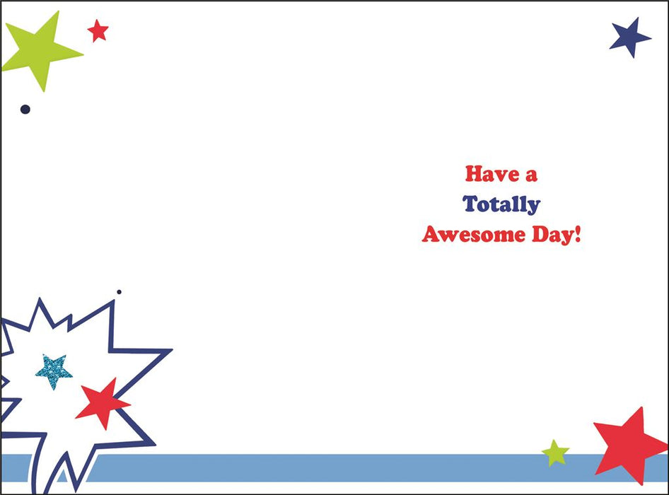 Jonny Javelin 'Happy 8th Birthday' Birthday Card