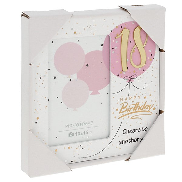 Celebration Birthday Photo Frame 18th