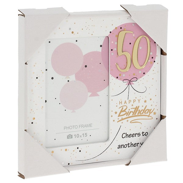 Celebration Birthday Photo Frame 50th