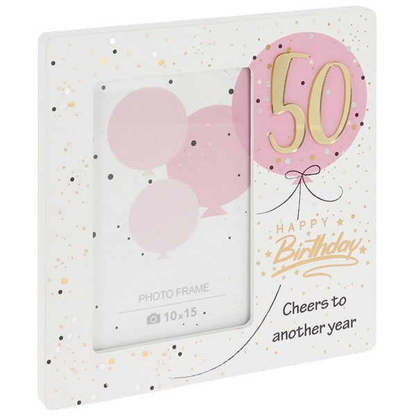 Celebration Birthday Photo Frame 50th