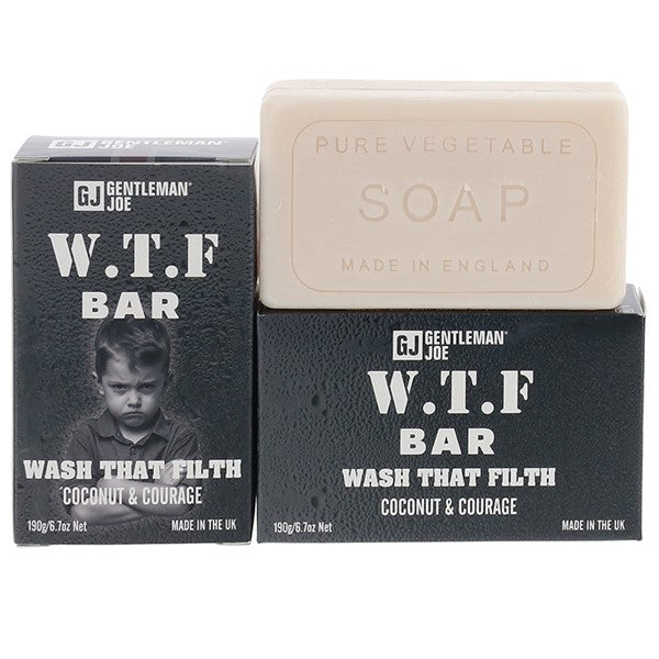 Man Wash Soap Original WTF (Wash That Filth) Coconut & Courage