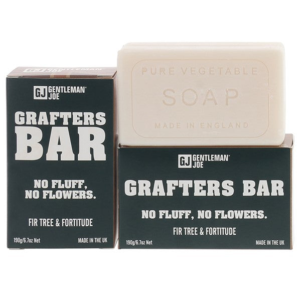 Man Wash Soap Classic Grafters Bar Fir Tree & Fortitude
