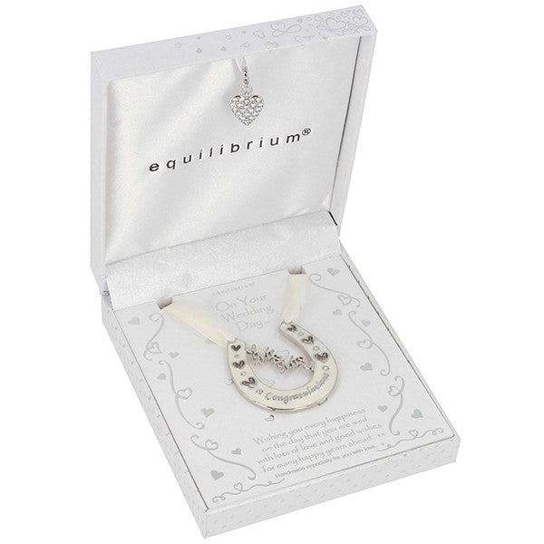 Wedding Mr & Mrs Horseshoe Keepsake