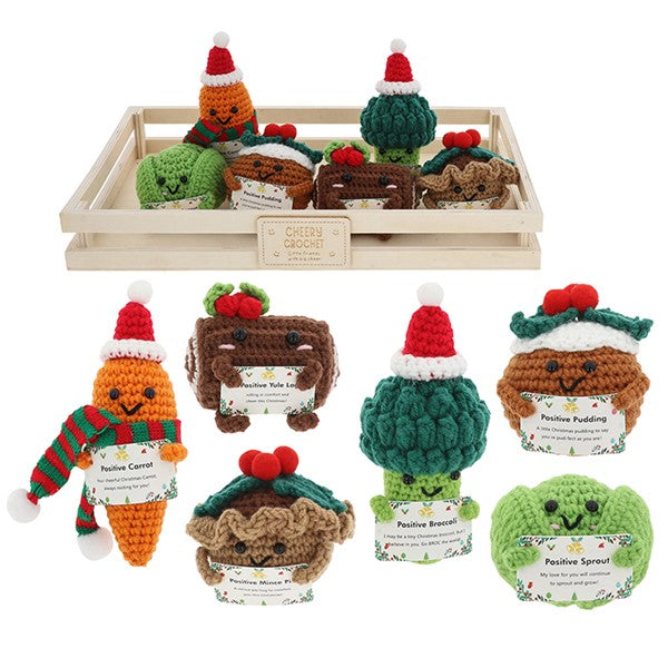 Christmas Cheery Crochet Food
