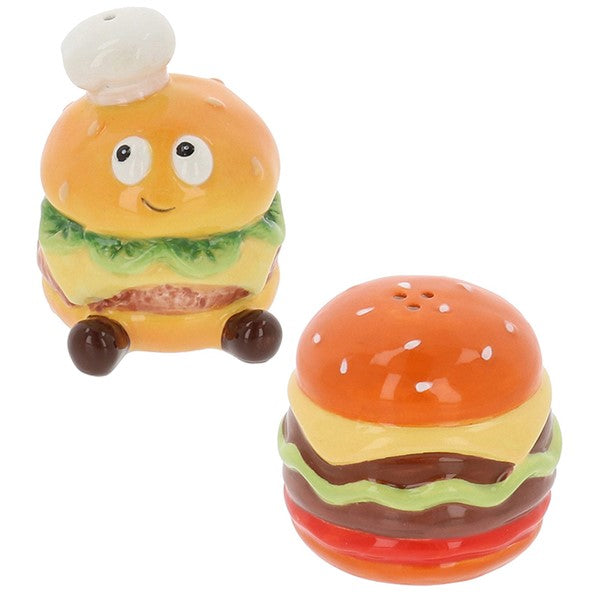 Foodie Fun Salt & Pepper Burger Shakers