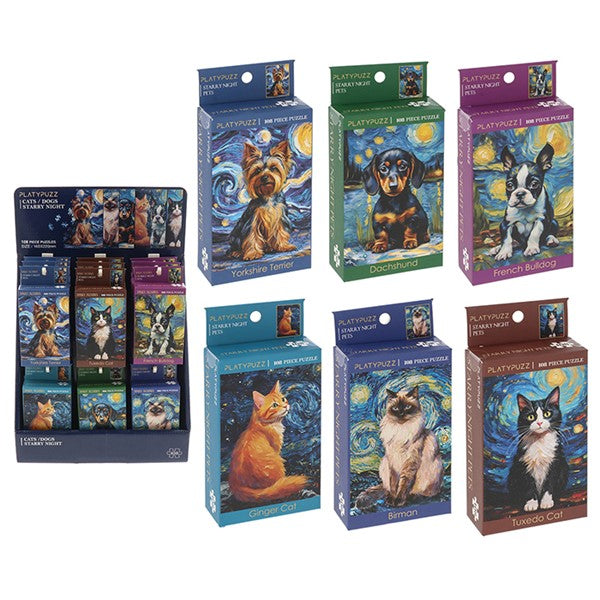 Dinky Jigsaws Presents Arty Dog/Cat