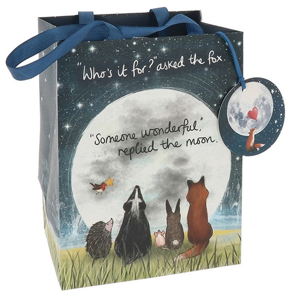 Fox Under The Moon Someone Wonderful Medium Gift Bag