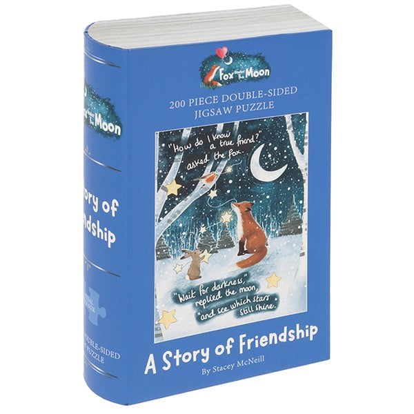 Fox Under The Moon Jigsaw Friendship