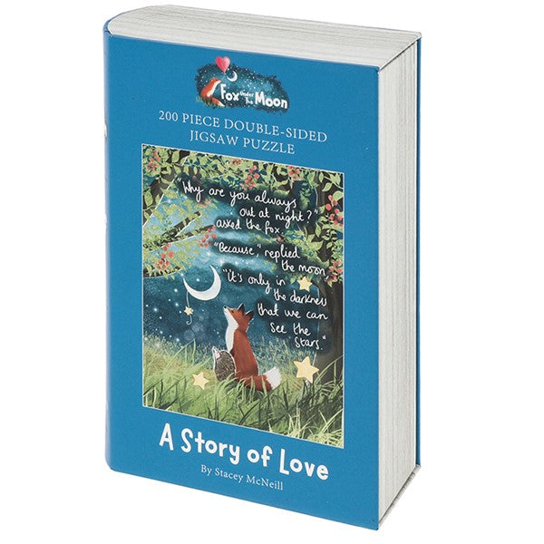 Fox Under The Moon Jigsaw Love