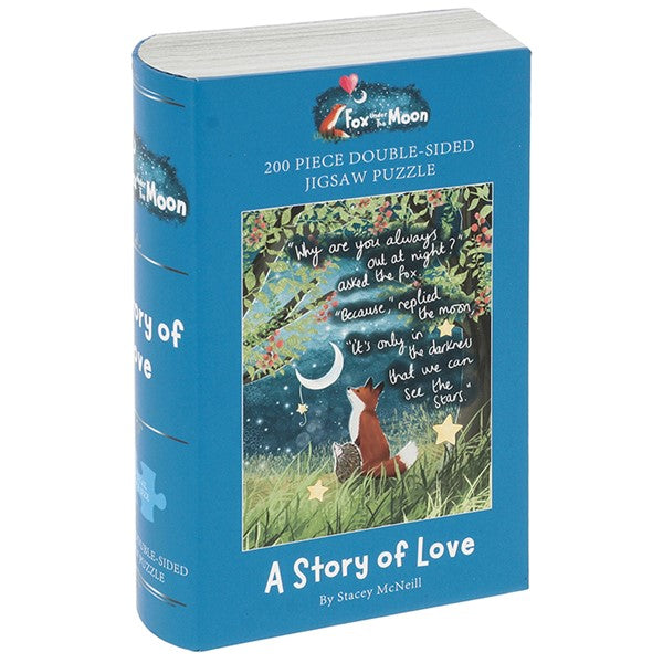 Fox Under The Moon Jigsaw Love