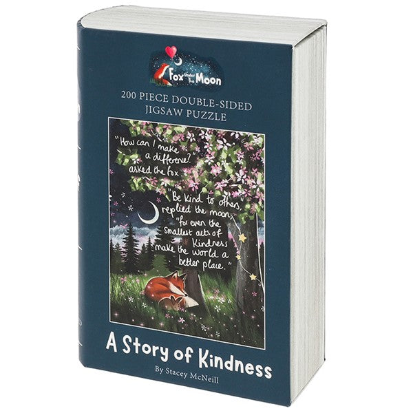 Fox Under The Moon Jigsaw Kindness