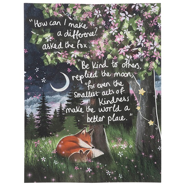 Fox Under The Moon Jigsaw Kindness