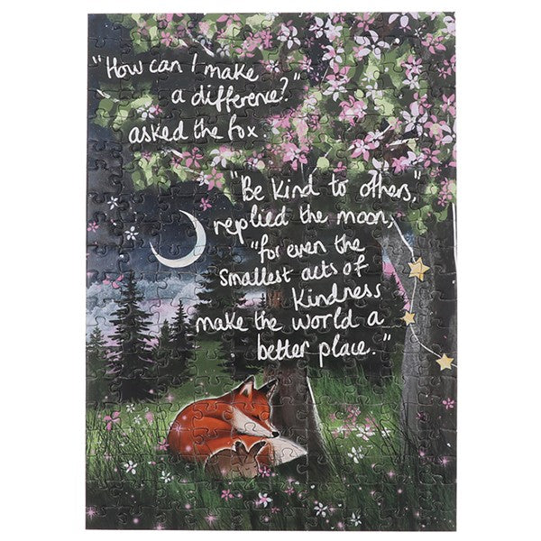 Fox Under The Moon Jigsaw Kindness
