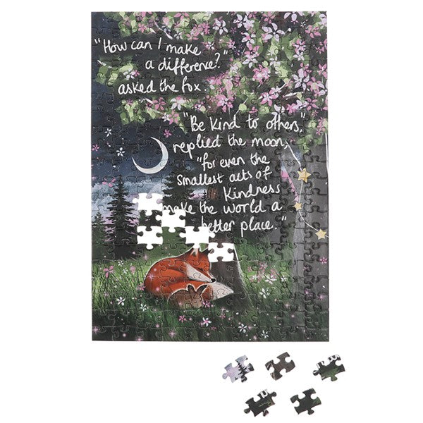 Fox Under The Moon Jigsaw Kindness