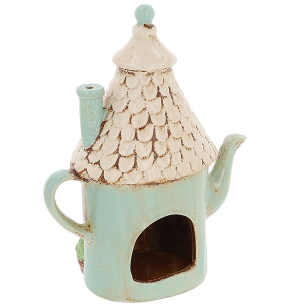 Village Pottery Round House Teapot Tealight