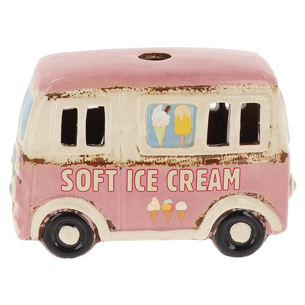 Village Pottery Ice Cream Van Tealight