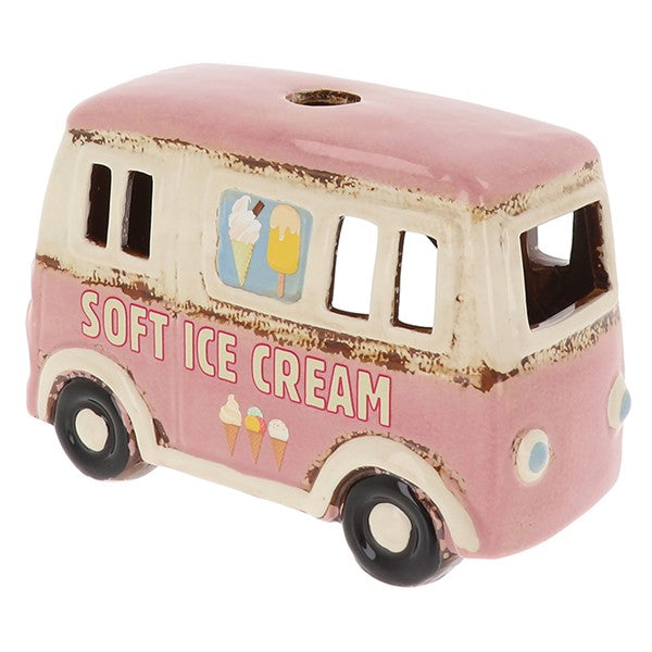 Village Pottery Ice Cream Van Tealight