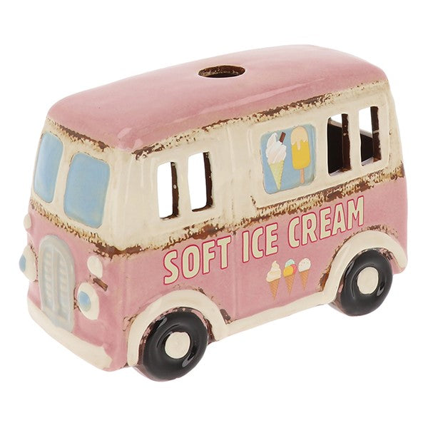 Village Pottery Ice Cream Van Tealight
