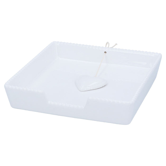 Gisela Graham Beaded Stoneware Napkin Holder