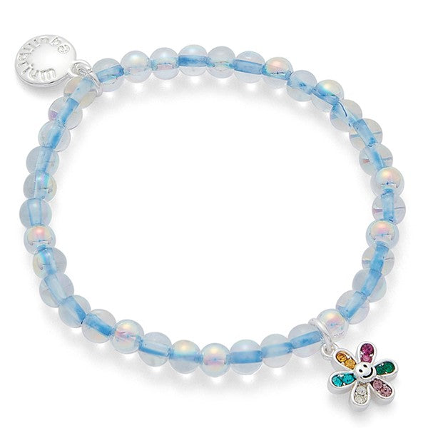 Equilibrium Happy Flowers Silver Plated Bracelet