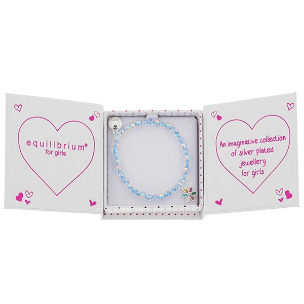 Equilibrium Happy Flowers Silver Plated Bracelet