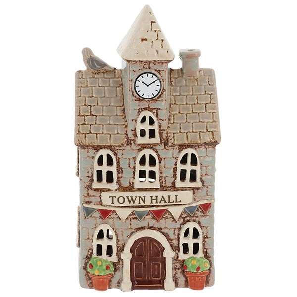 Village Pottery Town Hall Tealight
