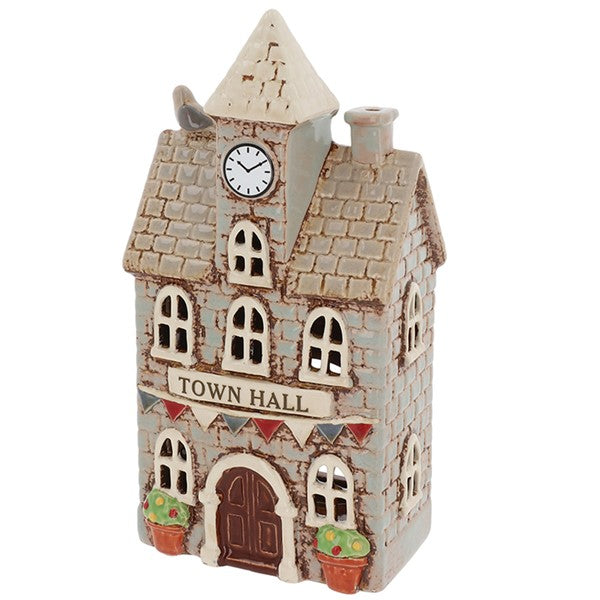 Village Pottery Town Hall Tealight
