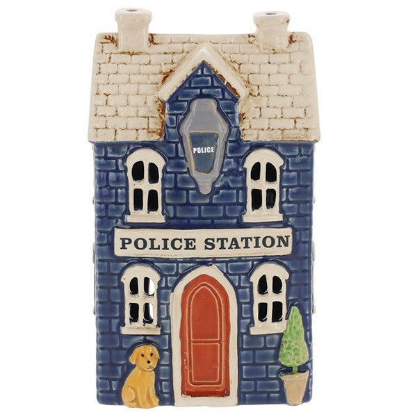 Village Pottery Police Station Tealight