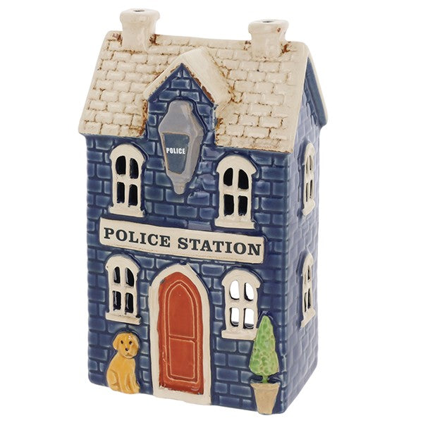 Village Pottery Police Station Tealight