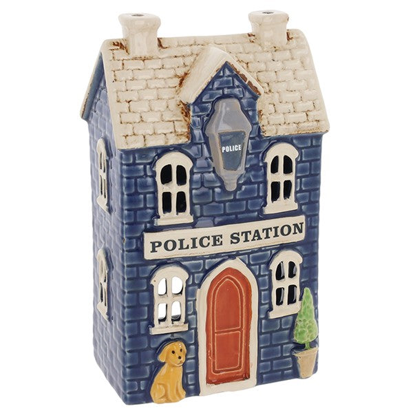 Village Pottery Police Station Tealight