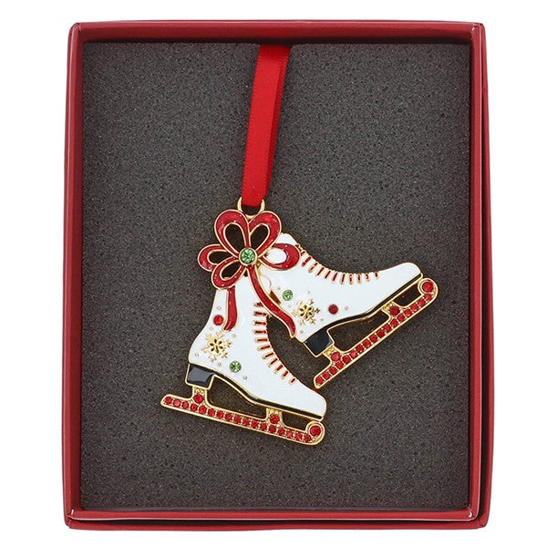 Xmas Treasures Ice Skates Tree Ornament