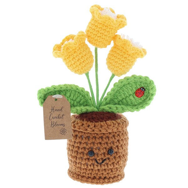 Crochet Happy Pot Tulips