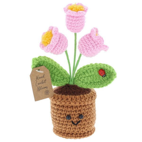 Crochet Happy Pot Tulips