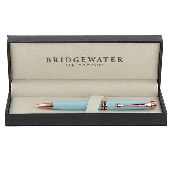 Bridgewater Winchester Sky Blue & Rose Gold