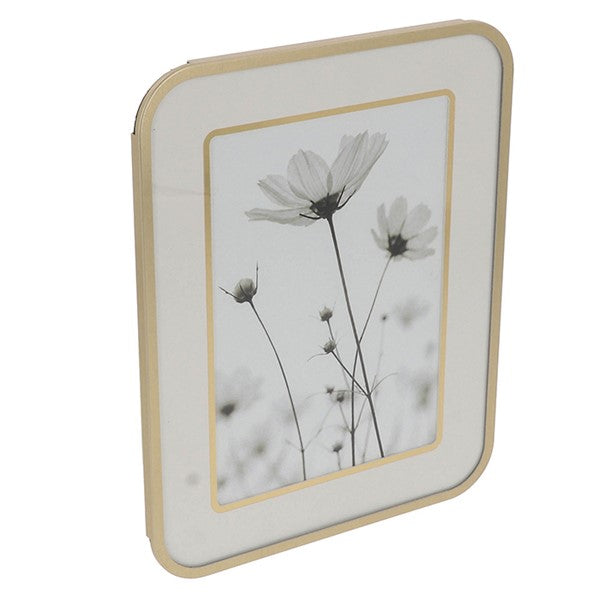 Gold Band Curved Frame 5x7