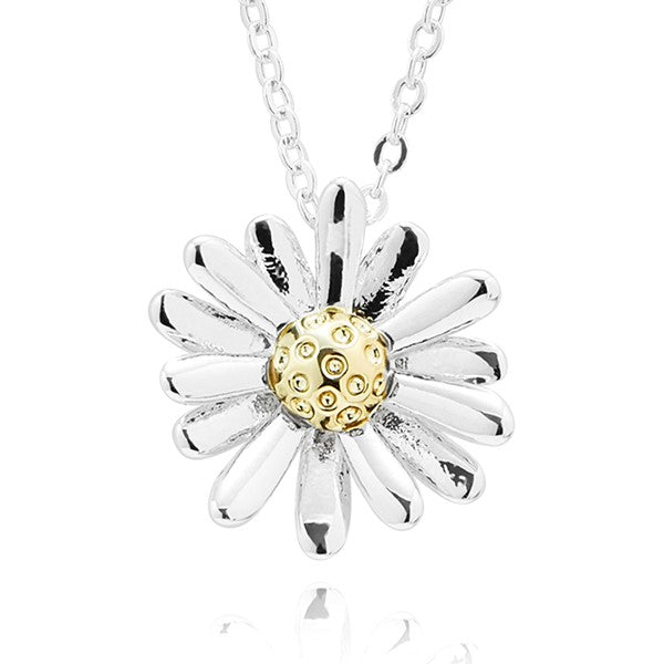 Equilibrium All That Sparkles Silver Plated Necklace Daisy