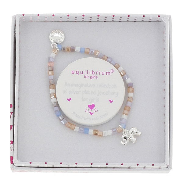 Girls Little Ellie Silver Plated Bracelet