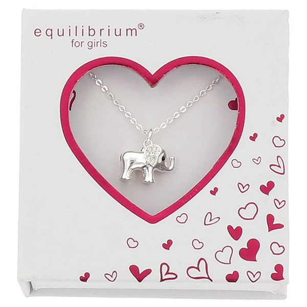 Girls Little Ellie Silver Plated Necklace